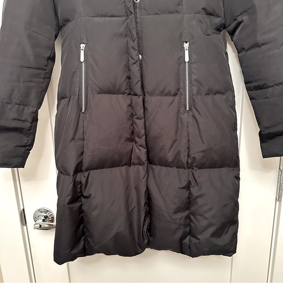 AQUA Bloomingdale’s Long Down-Filled Winter Puffer Coat - Picture 3 of 16